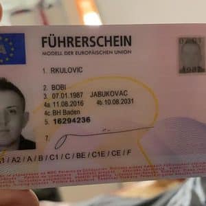 Buy Austrian drivers License