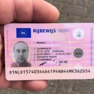 Netherland drivers License