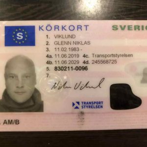 Buy Registered Swedish drivers License