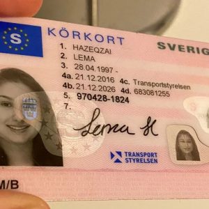Swedish drivers license2