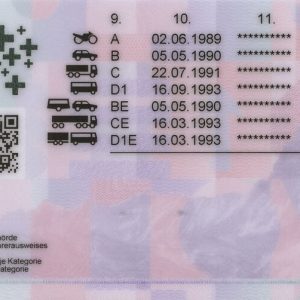 Switzerland drivers License category