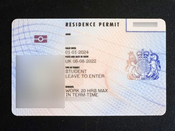 Buy Uk Residence Permit